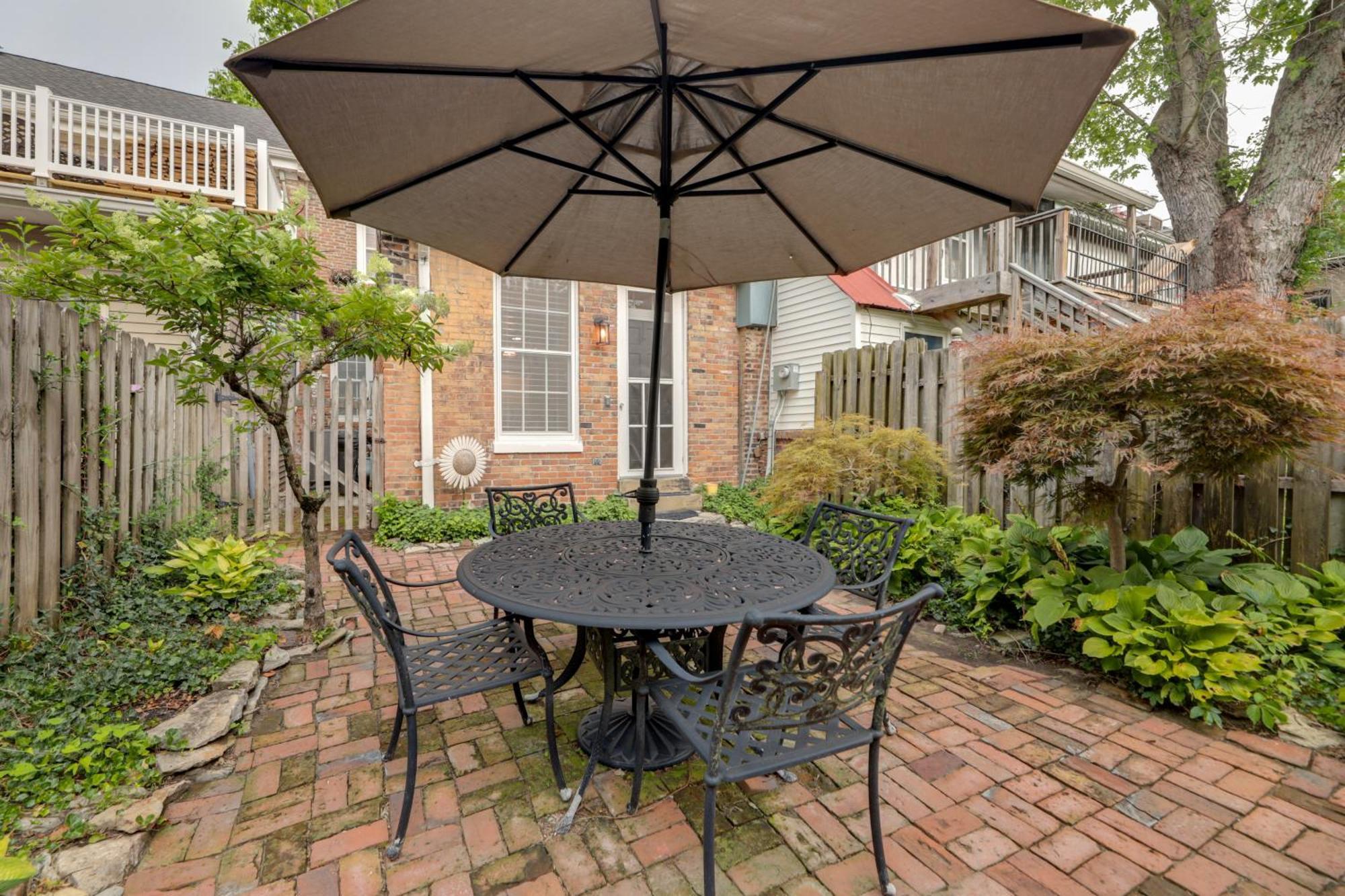 Riverfront Studio With Private Patio And Garden! Augusta Bagian luar foto
